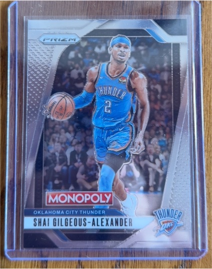 2024-25 Panini Prizm Monopoly #79 Shai Gilgeous-Alexander — front
