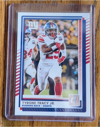 2025 Panini Donruss #5 Tyrone Tracy Jr. — front