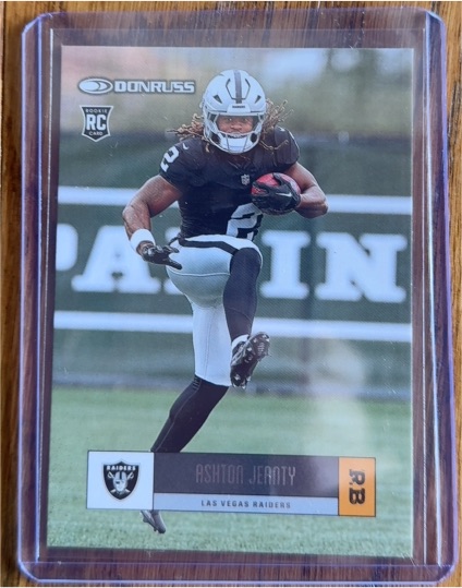 2025 Panini Donruss Retro 2005 #R05-ASJ Ashton Jeanty — front