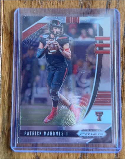 2020 Panini Prizm Draft Picks #81 Patrick Mahomes II Texas Tech Red Raiders — front