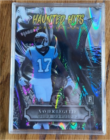 2024 Wild Card Haunted Hits Monster Hunt #HHW-XL Xavier Legette — front