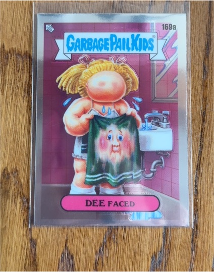 2022 Topps Chrome Garbage Pail Kids Series 5 #169a Dee Faced — front