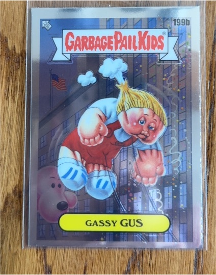2022 Topps Chrome Garbage Pail Kids Series 5 #199b Gassy Gus — front