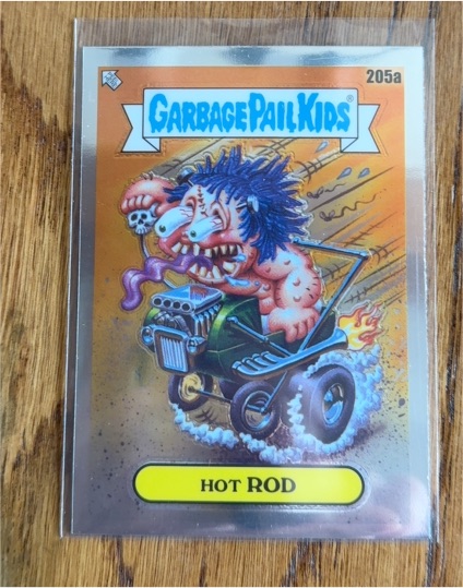 2022 Topps Chrome Garbage Pail Kids Series 5 #205a Hot Rod — front