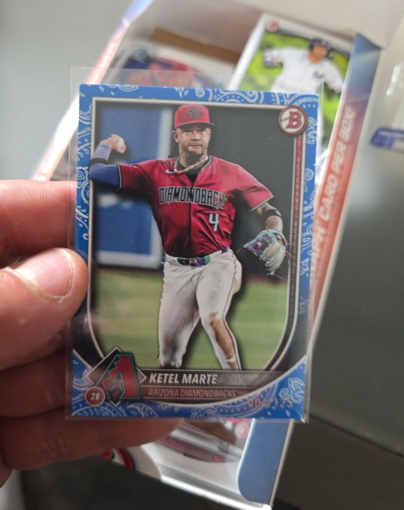 2025 Bowman #76 Ketel Marte — front