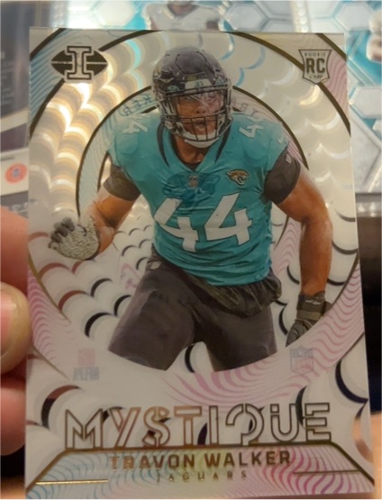 2022 Panini Illusions #M-39 Travon Walker Mystique Jacksonville Jaguars — front