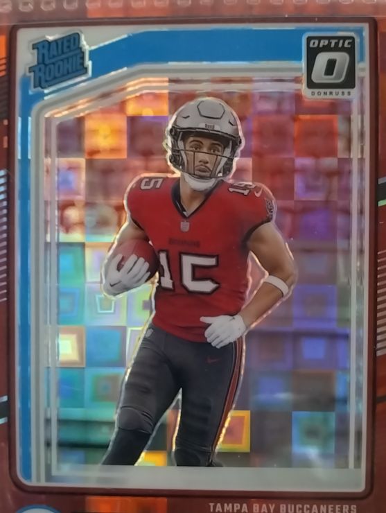 2024 Donruss Optic Rated Rookie Red Pandora Prizm Tampa Bay Buccaneers — front