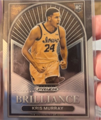 2023 Panini Prizm Draft Picks Brilliance #13 Kris Murray — front