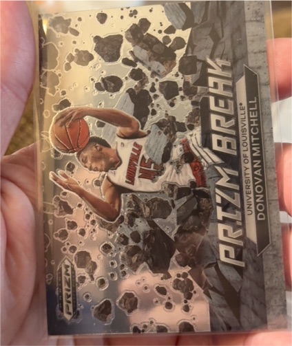 2023 Panini Prizm Draft Picks #19 Donovan Mitchell Prizm Break — front