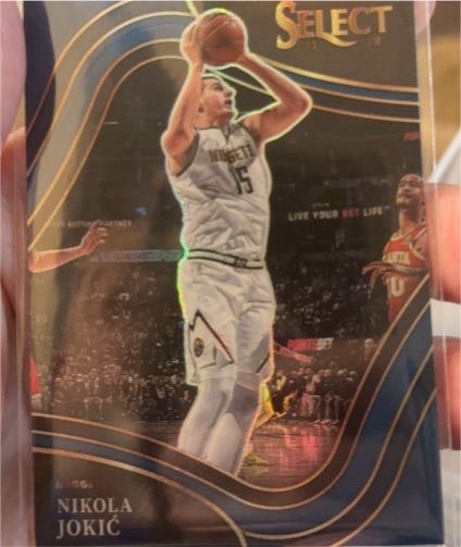 2021 Panini Select #36 Nikola Jokic — front
