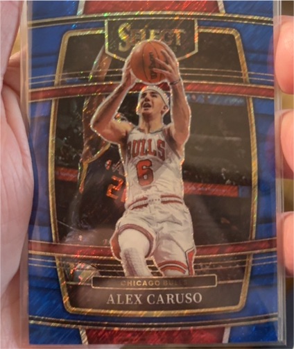 2021-22 Panini Select #9 Alex Caruso — front