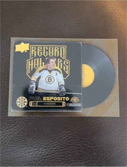 2023-24 Upper Deck Boston Bruins Centennial #128 Phil Esposito — front