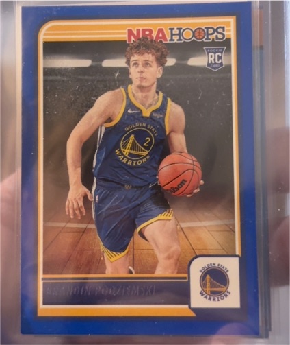 2023-24 Panini NBA Hoops #264 Brandin Podziemski — front