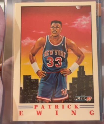 1991-92 Fleer Pro Vision #4 Patrick Ewing — front