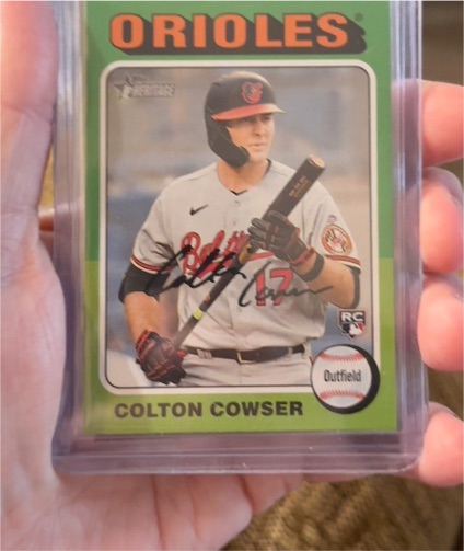 2024 Topps Heritage #388 Colton Cowser — front