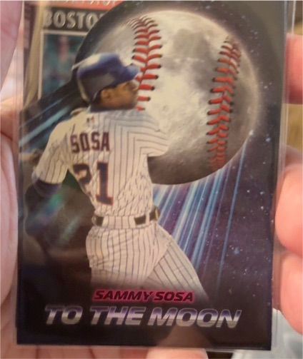 2024 Topps Big League #TM-14 Sammy Sosa To The Moon Die-Cut — front