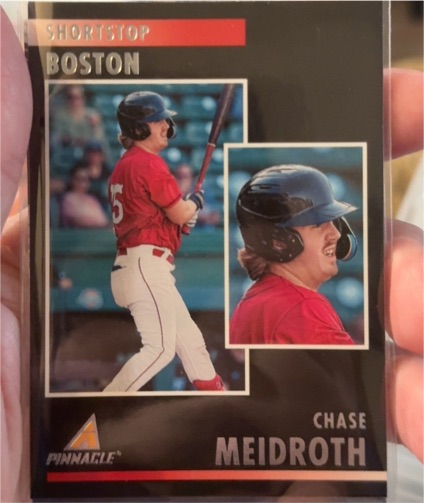 2023 Panini Chronicles Pinnacle #6 Chase Meidroth — front