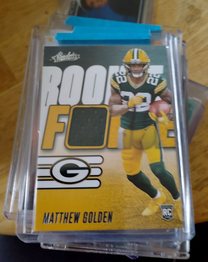 2025 Panini Absolute Rookie Force #RF-MGN Matthew Golden — front