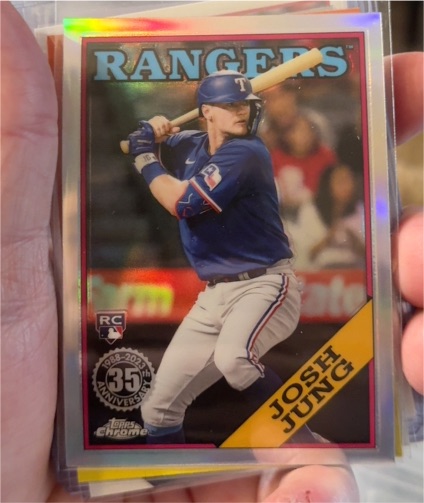 2023 Topps Chrome 1988 35th Anniversary #88BC-15 Josh Jung — front