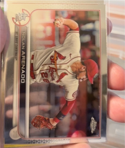 2022 Topps Chrome #74 Nolan Arenado — front