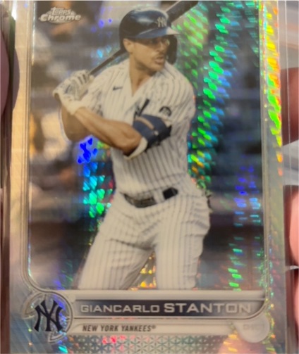 2022 Topps Chrome #139 Giancarlo Stanton — front