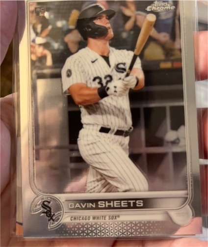 2022 Topps Chrome #146 Gavin Sheets — front