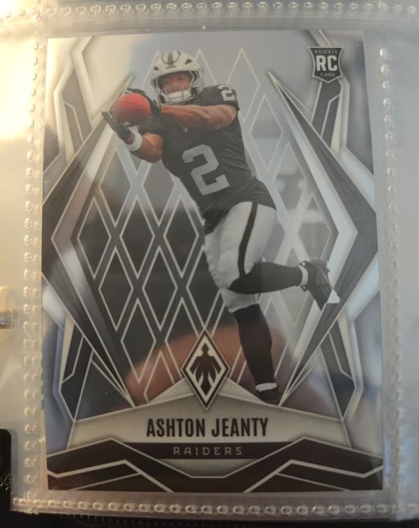 2025 Panini Phoenix #158 Ashton Jeanty Rookie Card — front