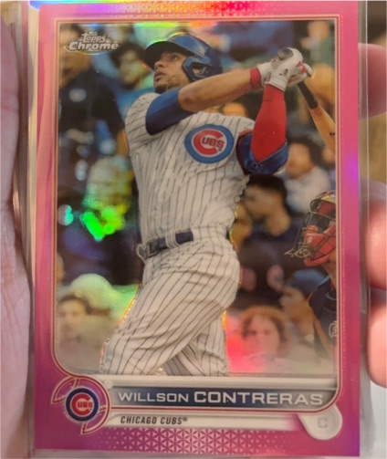 2022 Topps Chrome #136 Willson Contreras — front