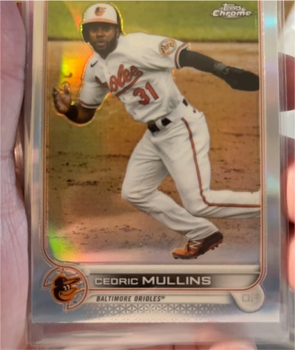 2022 Topps Chrome #120 Cedric Mullins — front
