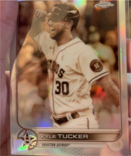 2022 Topps Chrome #45 Kyle Tucker — front