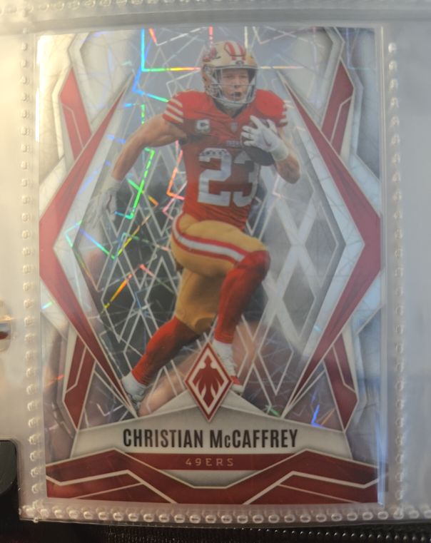 2025 Panini Phoenix #34 Christian McCaffrey — front