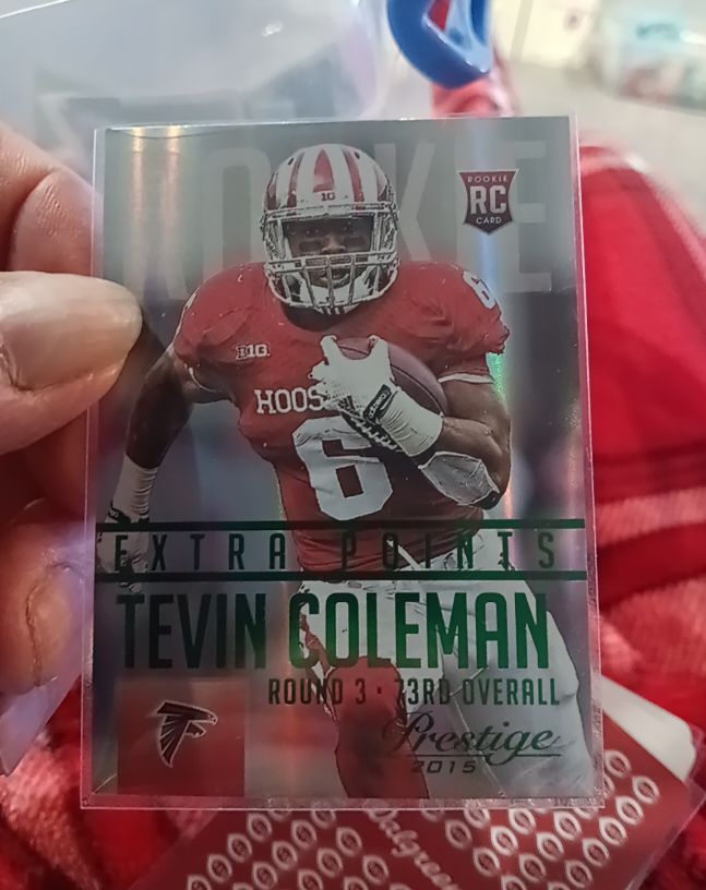 2015 Panini Prestige Extra Points #289 Tevin Coleman — front