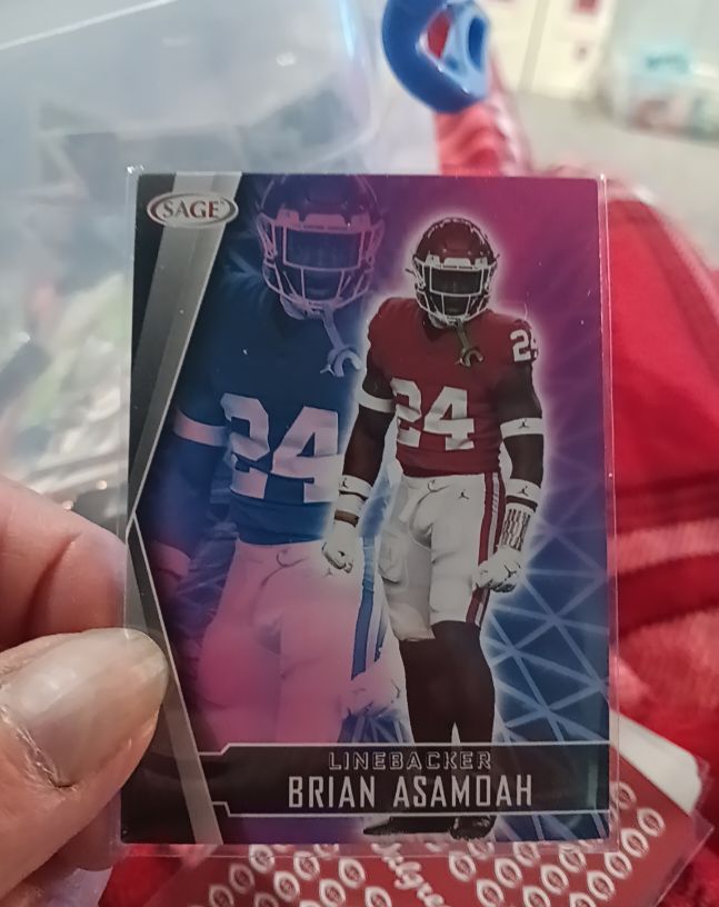 2022 Sage #183 Brian Asamoah — front