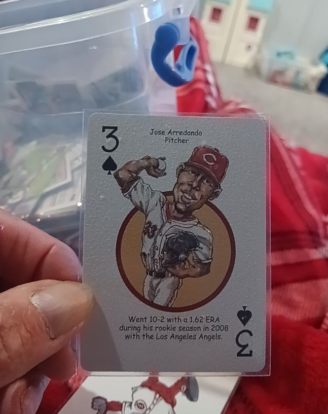 2011 Hero Decks Cincinnati Reds #3 Jose Arredondo — front