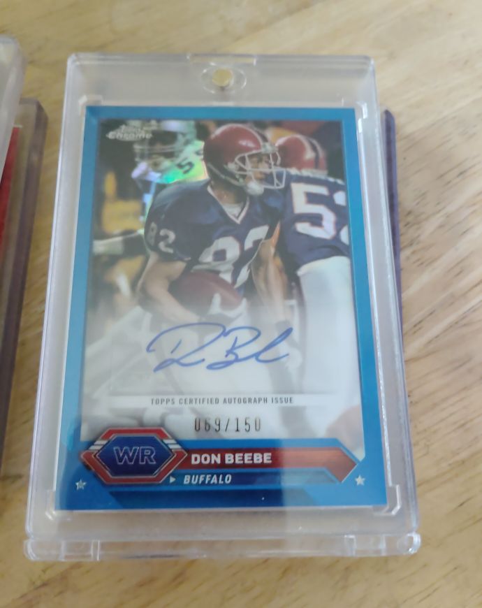 2023 Topps Composite Topps Chrome Autographs #TCA-DBE Don Beebe — front