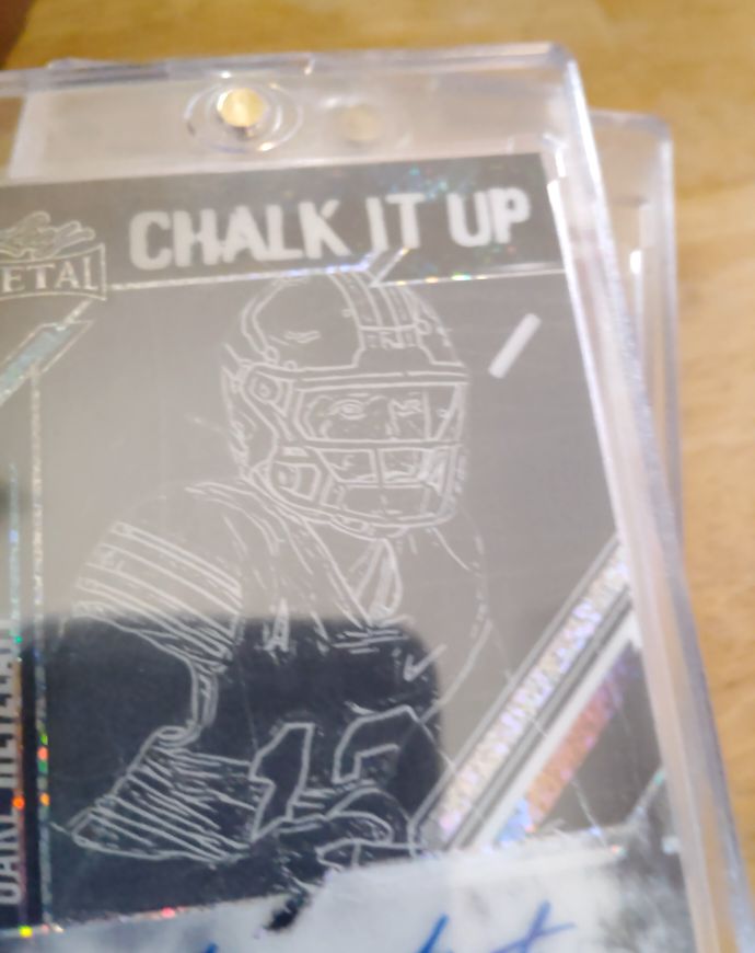 2025 Leaf Metal Chalk It Up Drew Brees /1 — front