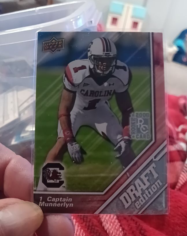 2009 Upper Deck Draft Edition #55 Captain Munnerlyn — front