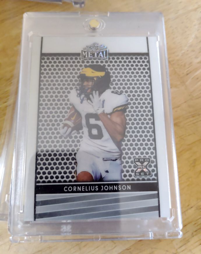 2024 Leaf Metal Proof Cornelius Johnson — front
