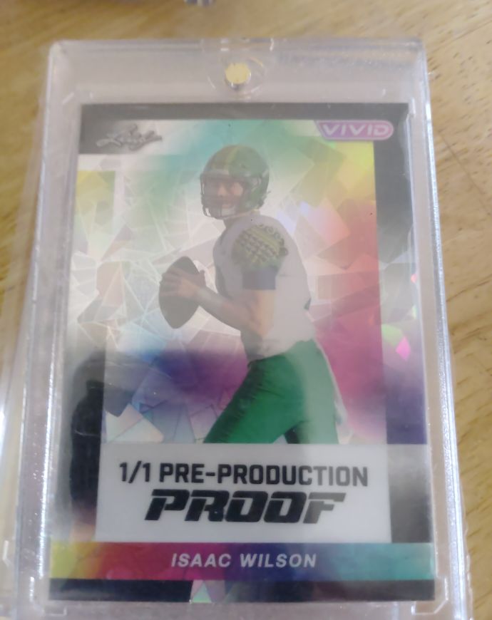 2024 Leaf Vivid #42 Isaac Wilson — front