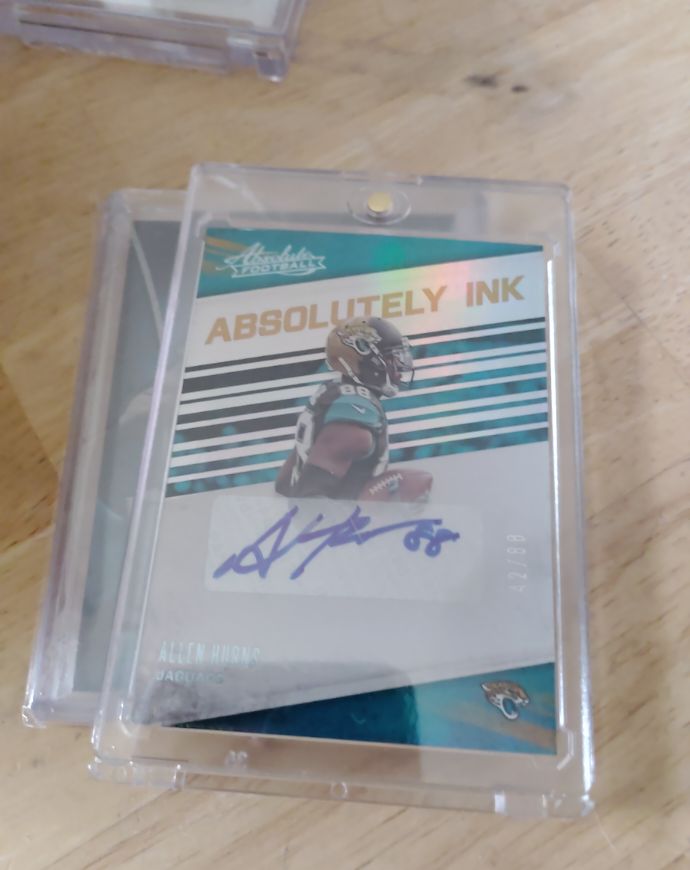 2016 Panini Absolute #47 Allen Hurns Absolutely Ink — front