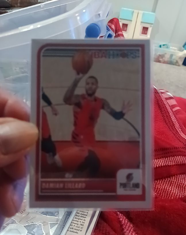 2023-24 Panini NBA Hoops #21 Damian Lillard — front