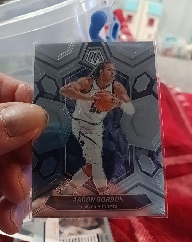 2023-24 Panini Mosaic #128 Aaron Gordon Denver Nuggets — front