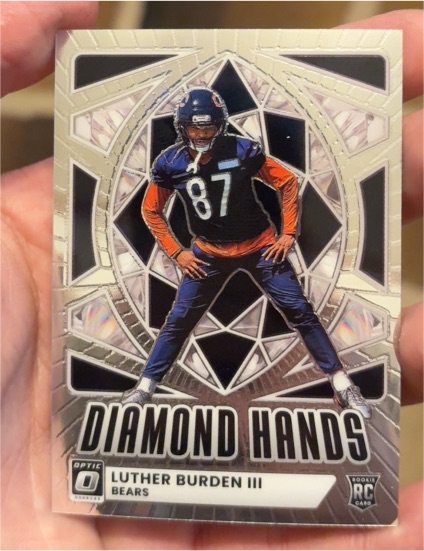 2025 Donruss Optic #5 Luther Burden III Diamond Hands — front