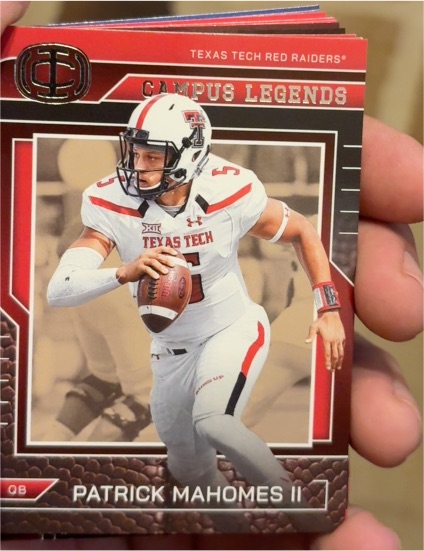 2025 Panini Icon Collection Campus Legends #CL-2 Patrick Mahomes II — front