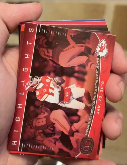 2025 Panini Icon Collection #IC-4 Patrick Mahomes II Highlights — front