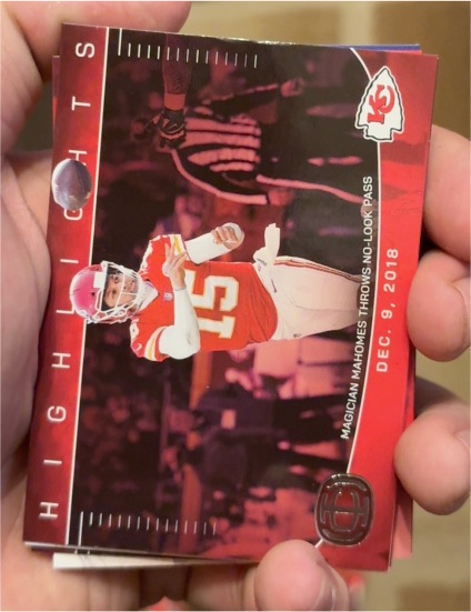 2025 Panini Icon Collection #IC-5 Patrick Mahomes — front