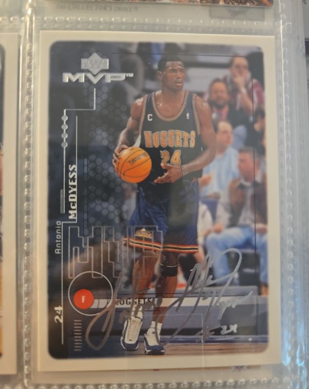 1999 Upper Deck MVP #37 Antonio McDyess — front