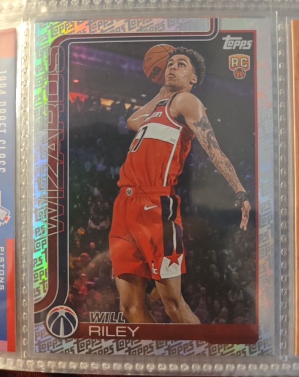 2025-26 Topps #221 Will Riley — front
