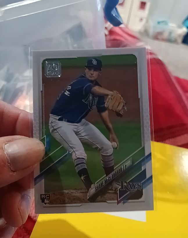 2021 Topps #408 Shane McClanahan — front
