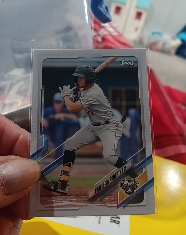 2021 Topps Pro Debut #PD-150 Travis Swaggerty — front